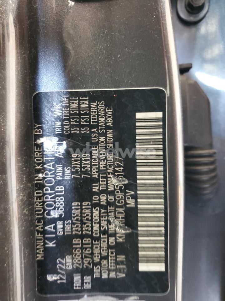 Photo 14 of 2023 KIA SORENTO EX (VIN KNDRHDLG9P5161427)