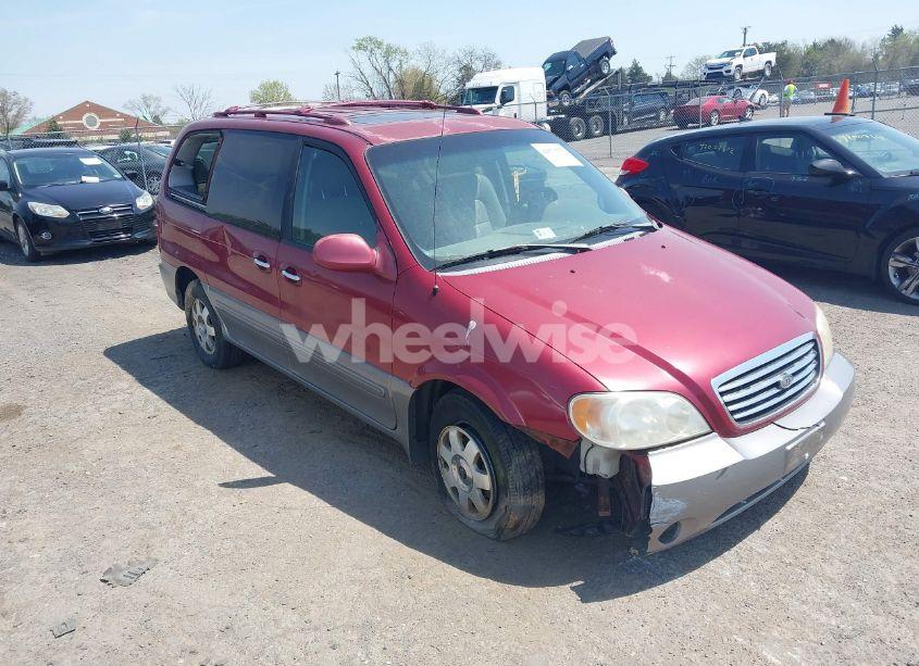 2003 Kia Sedona EX/LX (VIN KNDUP131036459845) main photo