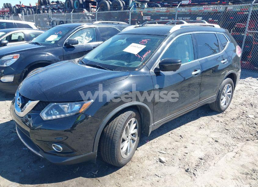Photo 2 of 2016 Nissan Rogue SL (VIN KNMAT2MT0GP701389)