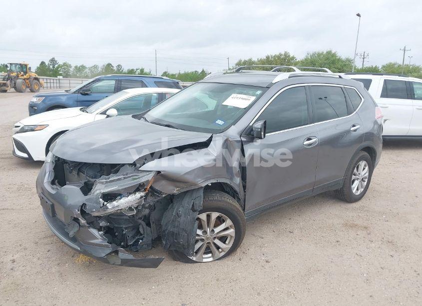 Photo 2 of 2016 Nissan Rogue SV (VIN KNMAT2MT0GP723036)