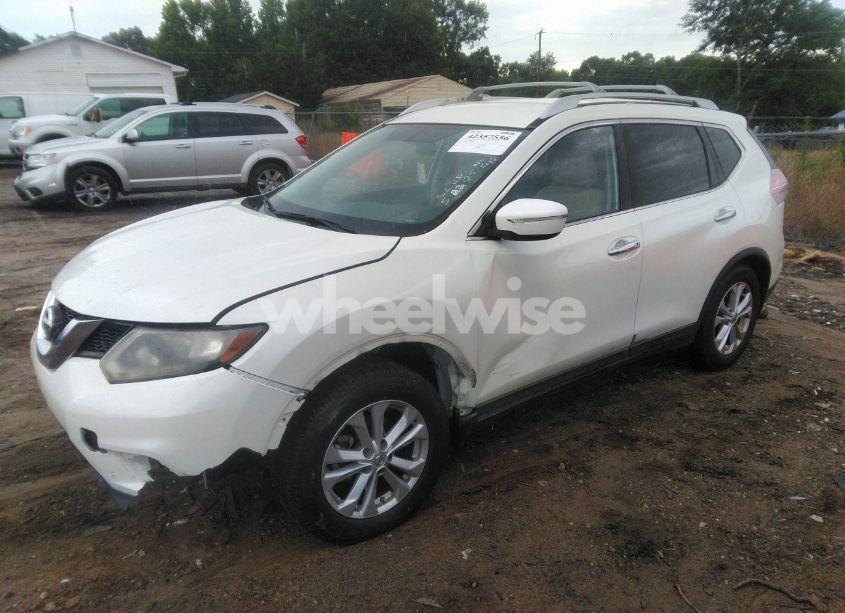 Photo 2 of 2015 Nissan Rogue SV (VIN KNMAT2MT1FP583691)