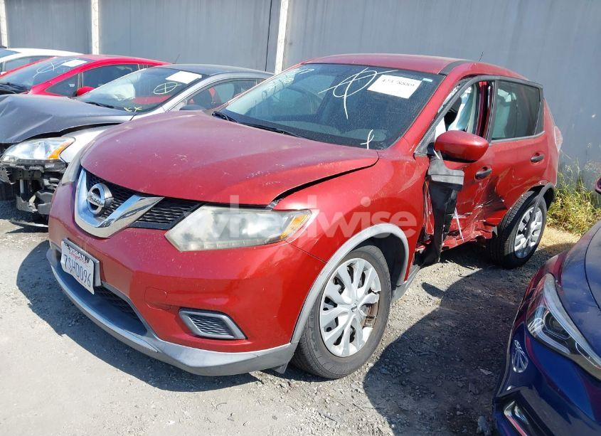 Photo 2 of 2016 Nissan Rogue S (VIN KNMAT2MT2GP654656)