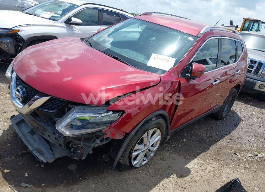 Photo 2 of 2016 Nissan Rogue SV (VIN KNMAT2MT3GP672017)