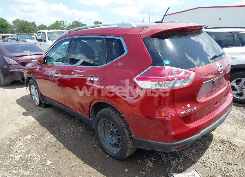 Photo 3 of 2016 Nissan Rogue SV (VIN KNMAT2MT3GP672017)