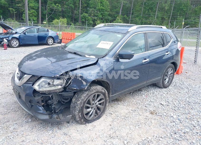 Photo 2 of 2016 Nissan Rogue SL (VIN KNMAT2MT4GP685701)
