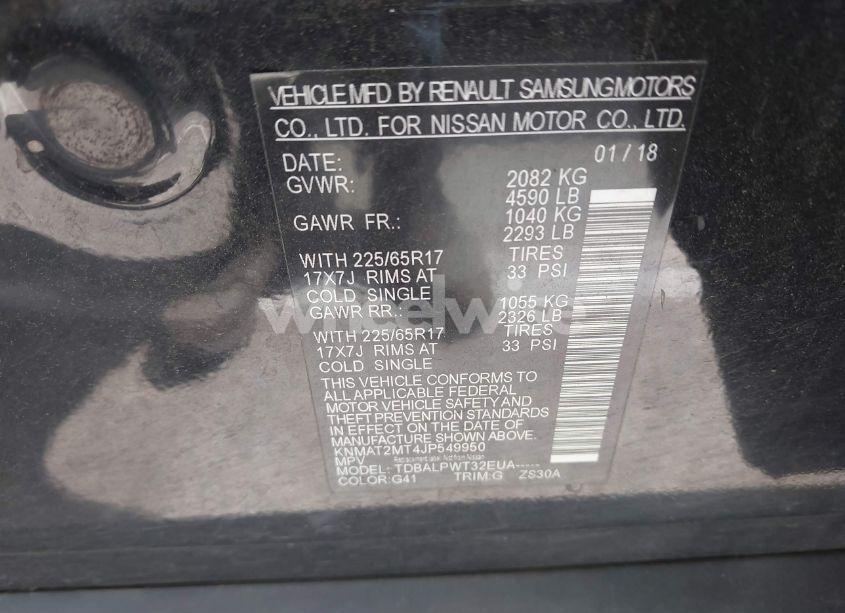 Photo 9 of 2018 Nissan Rogue S (VIN KNMAT2MT4JP549950)