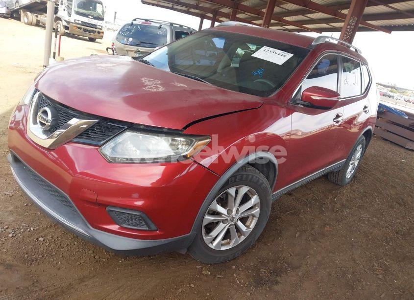 Photo 2 of 2015 Nissan Rogue SV (VIN KNMAT2MT5FP562312)