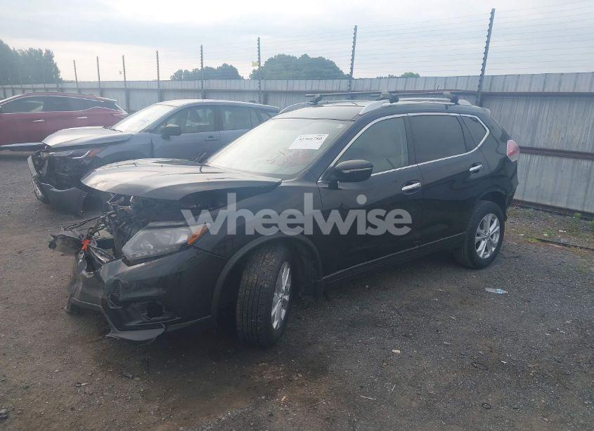 Photo 2 of 2015 Nissan Rogue SV (VIN KNMAT2MT5FP584410)