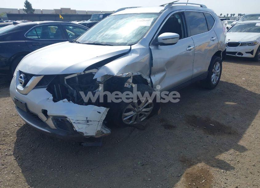 Photo 6 of 2016 Nissan Rogue SV (VIN KNMAT2MT5GP605015)