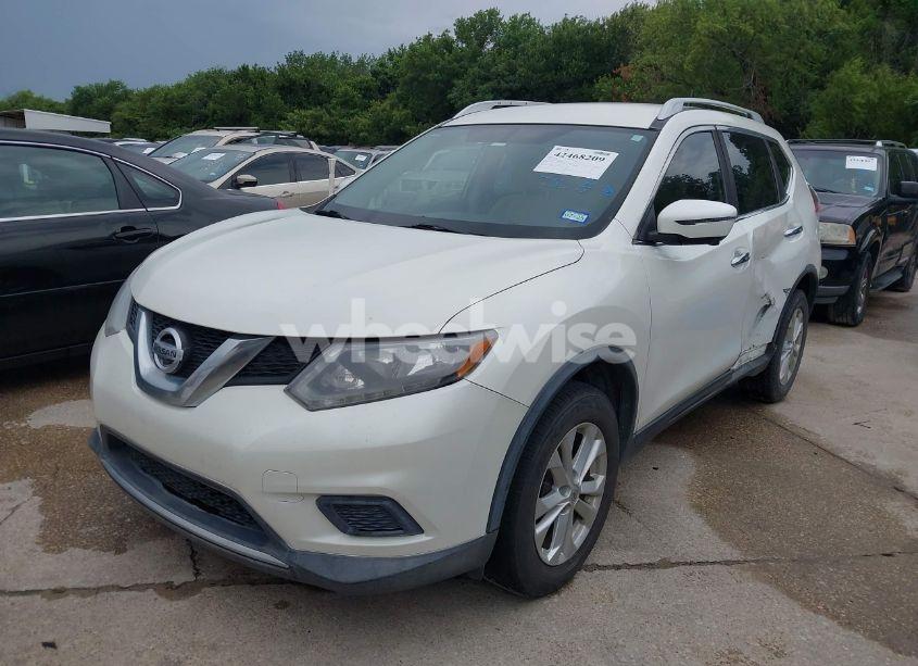 Photo 2 of 2016 Nissan Rogue SV (VIN KNMAT2MT5GP706426)