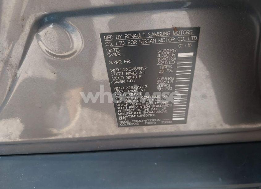 Photo 9 of 2018 Nissan Rogue S (VIN KNMAT2MT5JP557166)