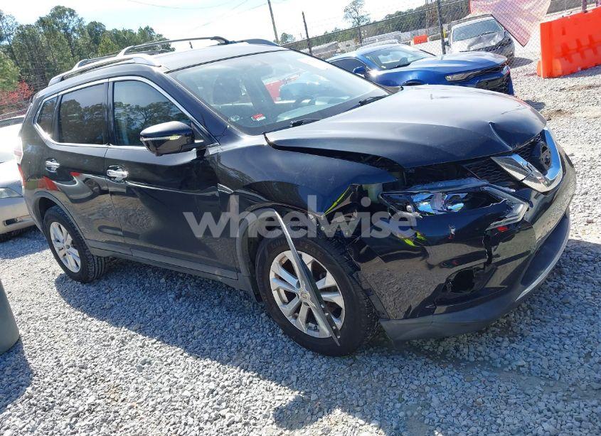 2015 Nissan Rogue SV (VIN KNMAT2MT6FP537595) main photo