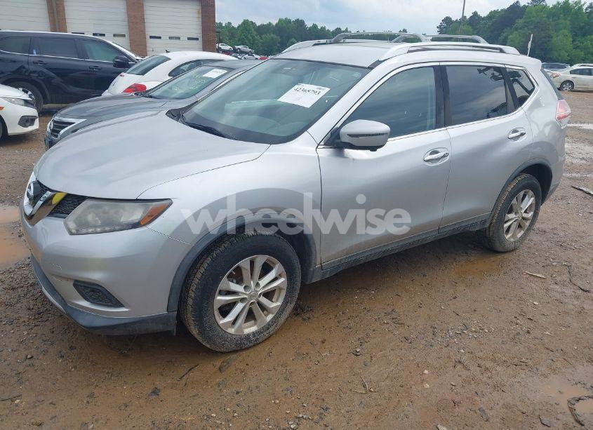 Photo 2 of 2016 Nissan Rogue SV (VIN KNMAT2MT6GP646740)