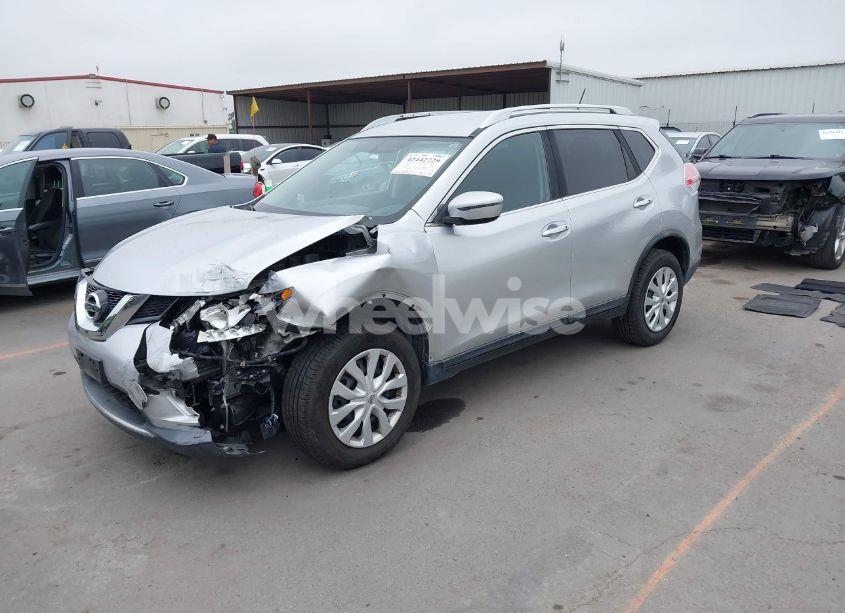 Photo 2 of 2016 Nissan Rogue S (VIN KNMAT2MT6GP705656)