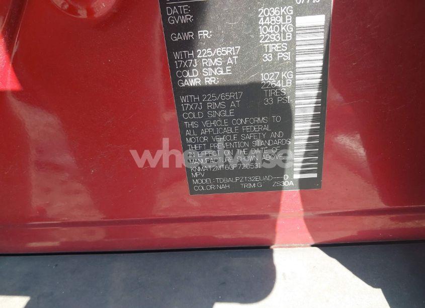 Photo 9 of 2016 Nissan Rogue S (VIN KNMAT2MT6GP720531)