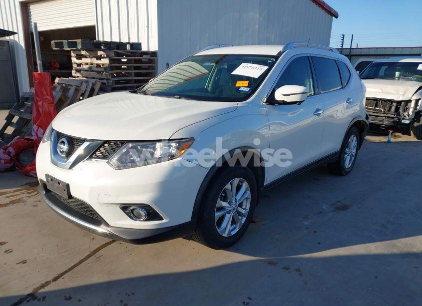 Photo 2 of 2016 Nissan Rogue SV (VIN KNMAT2MT7GP695302)