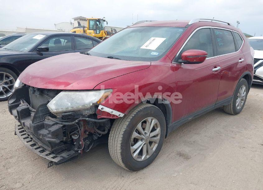 Photo 2 of 2016 Nissan Rogue SV (VIN KNMAT2MT8GP595886)