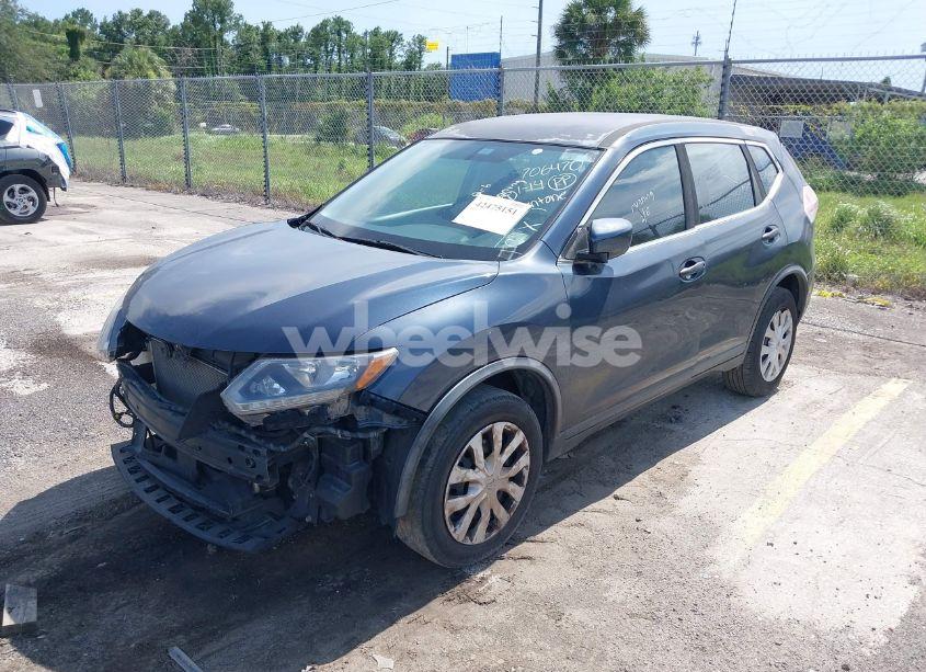 Photo 2 of 2016 Nissan Rogue S/SL/SV (VIN KNMAT2MT8GP706470)