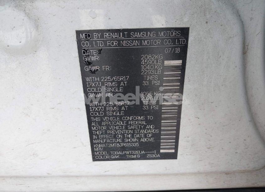 Photo 9 of 2018 Nissan Rogue S (VIN KNMAT2MT8JP615335)