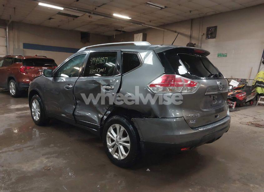 Photo 3 of 2015 Nissan Rogue SV (VIN KNMAT2MV1FP544634)