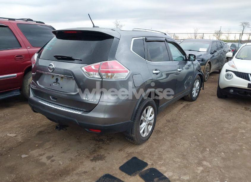 Photo 4 of 2015 Nissan Rogue SV (VIN KNMAT2MV3FP526183)