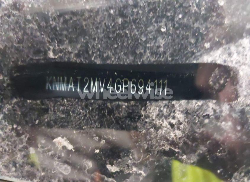 Photo 9 of 2016 Nissan Rogue SV (VIN KNMAT2MV4GP694111)