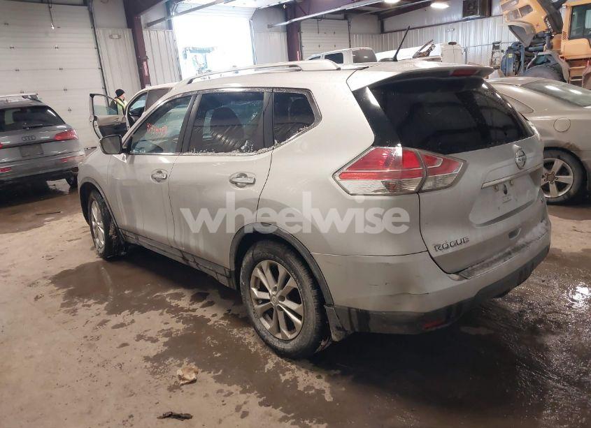 Photo 3 of 2015 Nissan Rogue SV (VIN KNMAT2MV5FP546001)