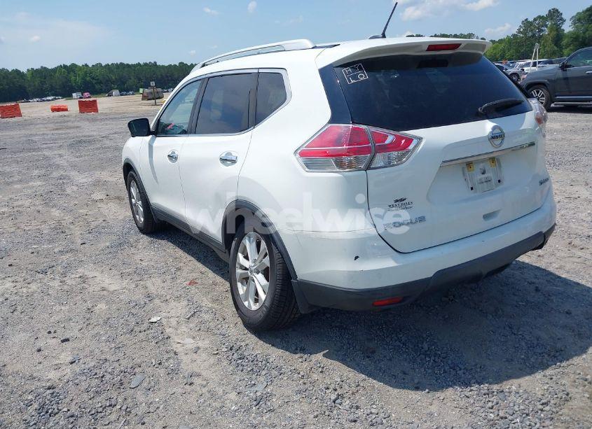 Photo 3 of 2016 Nissan Rogue SV (VIN KNMAT2MV5GP627100)