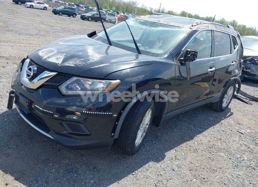 Photo 2 of 2016 Nissan Rogue SV (VIN KNMAT2MV5GP674644)