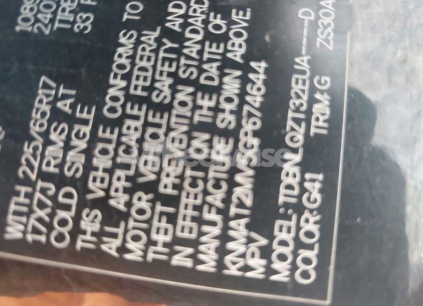 Photo 9 of 2016 Nissan Rogue SV (VIN KNMAT2MV5GP674644)