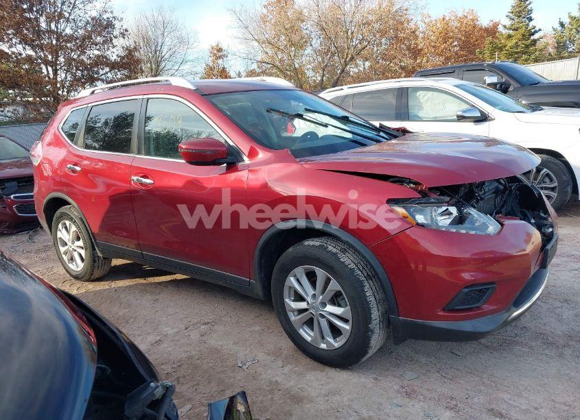 2016 Nissan Rogue S/SL/SV (VIN KNMAT2MV5GP710638) main photo