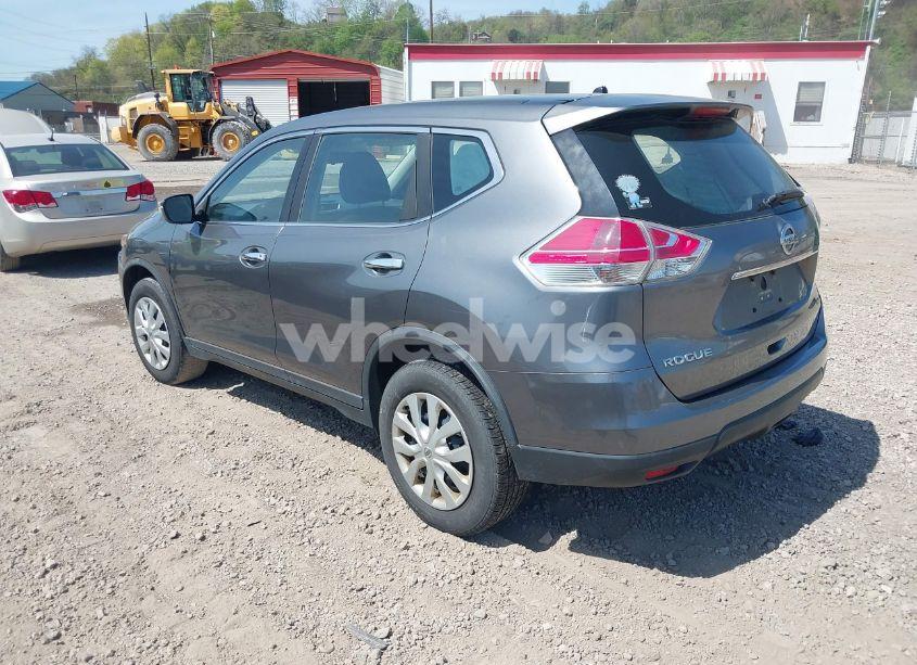 Photo 3 of 2015 Nissan Rogue S (VIN KNMAT2MV6FP523326)