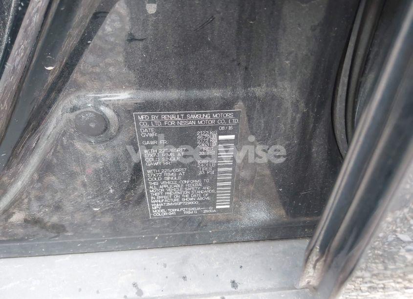 Photo 9 of 2016 Nissan Rogue S (VIN KNMAT2MV6GP729800)