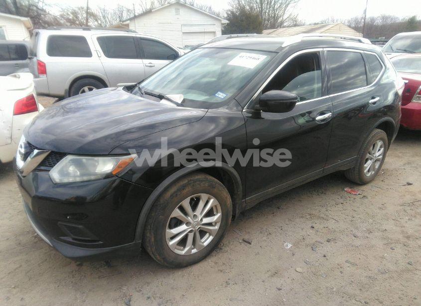 Photo 2 of 2016 Nissan Rogue SV (VIN KNMAT2MV7GP622562)