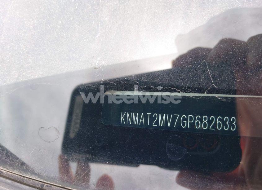 Photo 9 of 2016 Nissan Rogue S/SL/SV (VIN KNMAT2MV7GP682633)