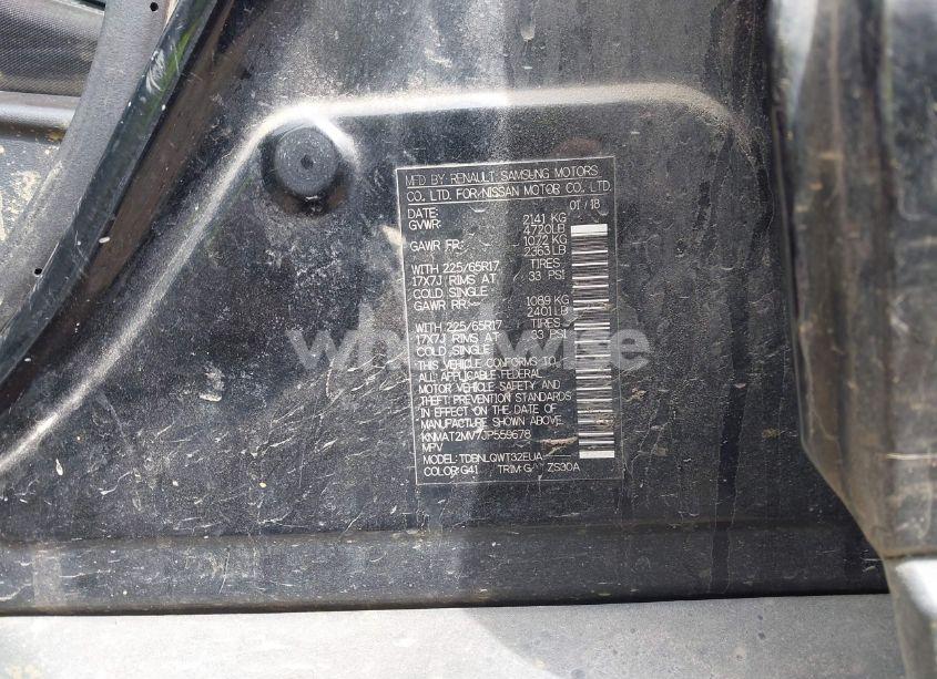 Photo 9 of 2018 Nissan Rogue SV (VIN KNMAT2MV7JP559678)