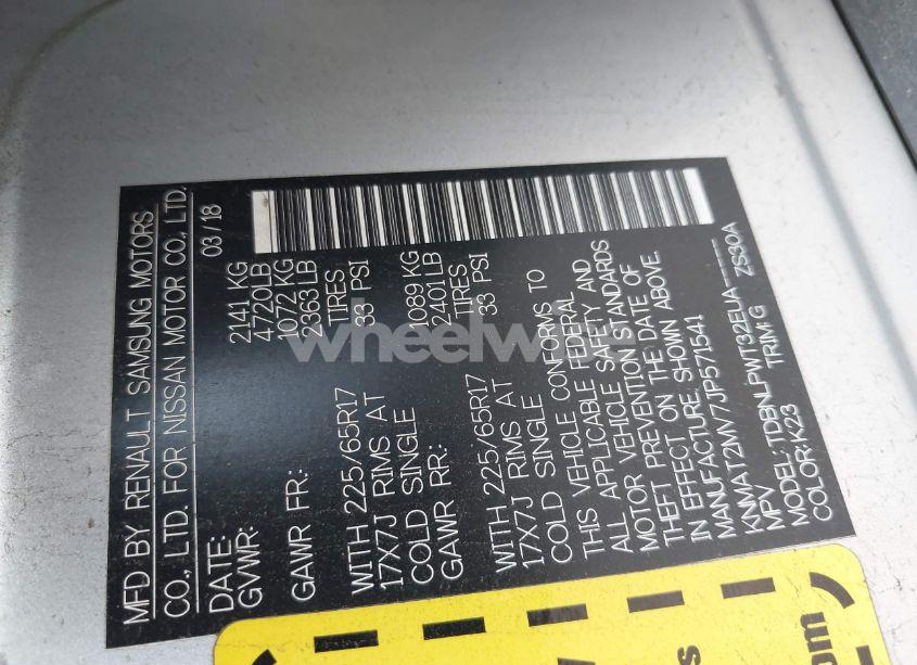 Photo 9 of 2018 Nissan Rogue S (VIN KNMAT2MV7JP571541)