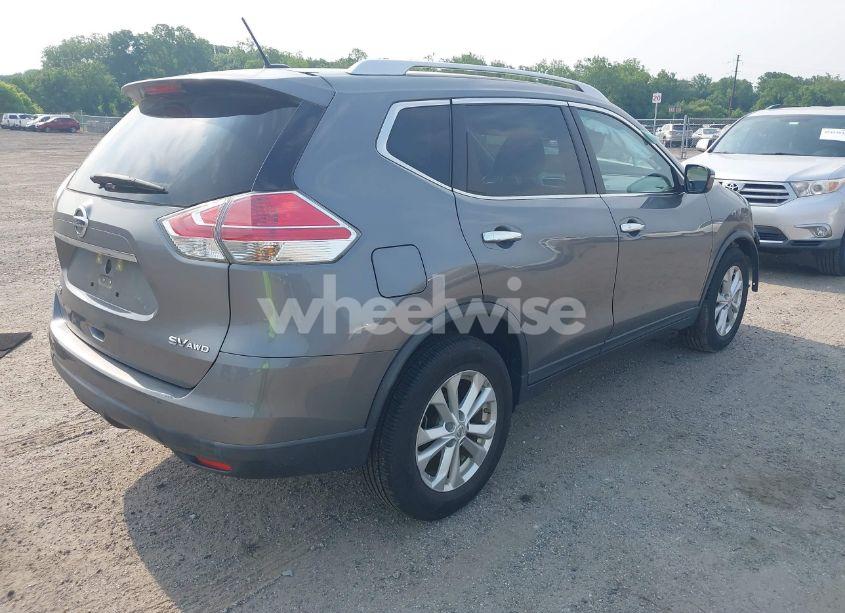 Photo 4 of 2015 Nissan Rogue SV (VIN KNMAT2MV8FP567490)