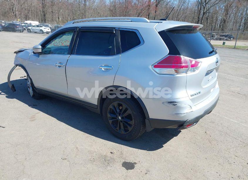 Photo 3 of 2016 Nissan Rogue SV (VIN KNMAT2MV8GP654453)