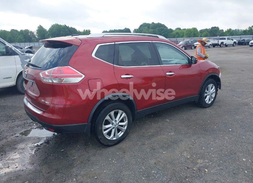 Photo 4 of 2015 Nissan Rogue SV (VIN KNMAT2MV9FP538645)