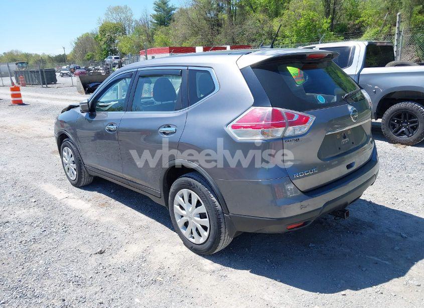Photo 3 of 2015 Nissan Rogue S (VIN KNMAT2MV9FP564744)