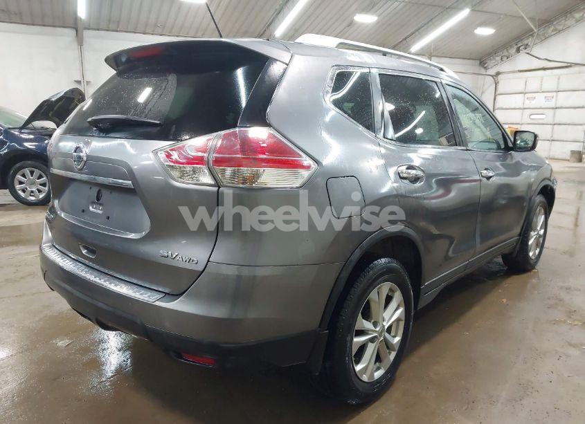 Photo 4 of 2015 Nissan Rogue SV (VIN KNMAT2MV9FP574321)