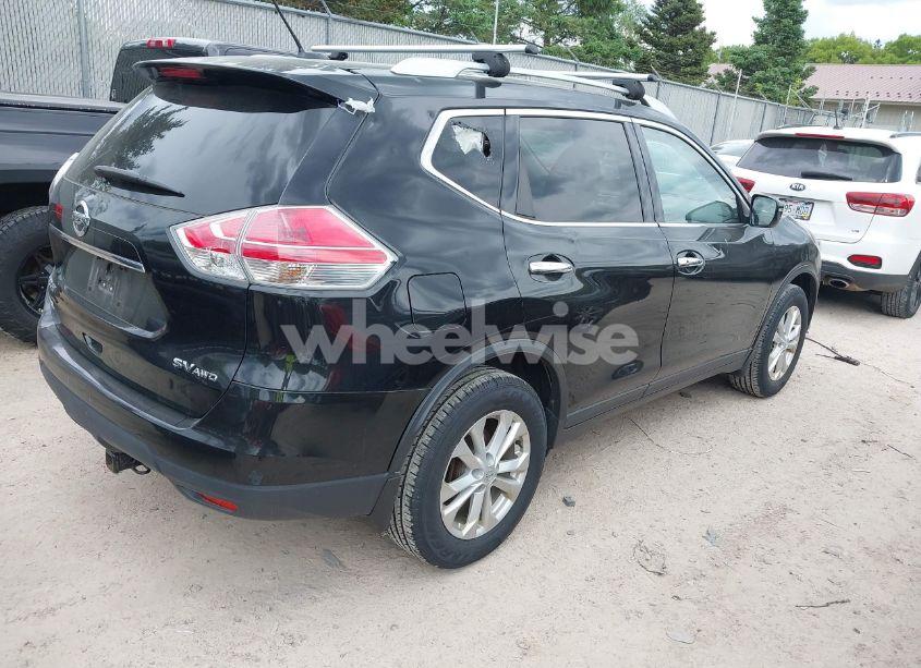 Photo 4 of 2016 Nissan Rogue SV (VIN KNMAT2MV9GP696128)