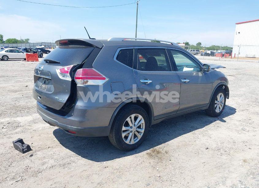 Photo 4 of 2015 Nissan Rogue SV (VIN KNMAT2MVXFP533891)