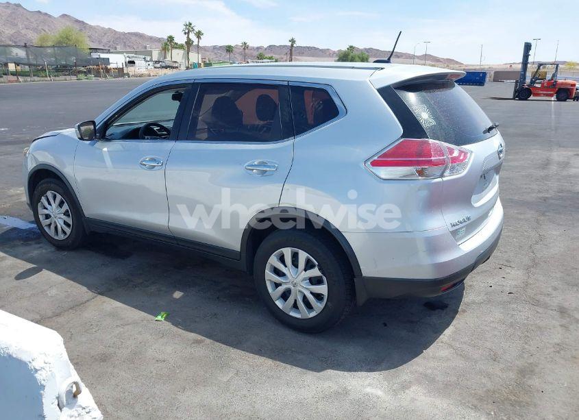 Photo 3 of 2015 Nissan Rogue S (VIN KNMAT2MVXFP586722)