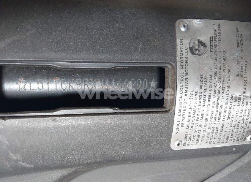 Photo 10 of 2022 Honda Pcx150 (VIN L5YTCKBRXN1166290)