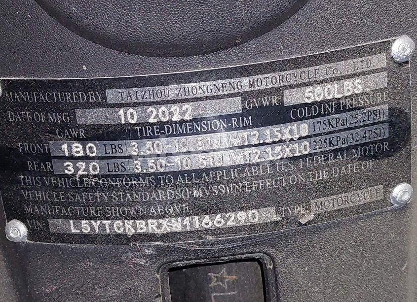Photo 14 of 2022 Honda Pcx150 (VIN L5YTCKBRXN1166290)