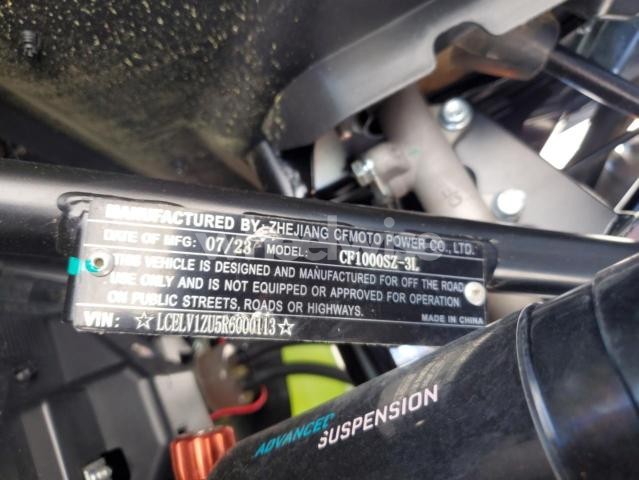 Photo 3 of 2024 CF MOTO ZFORCE 950 SPORT N/A (VIN LCELV1ZU5R6000113)