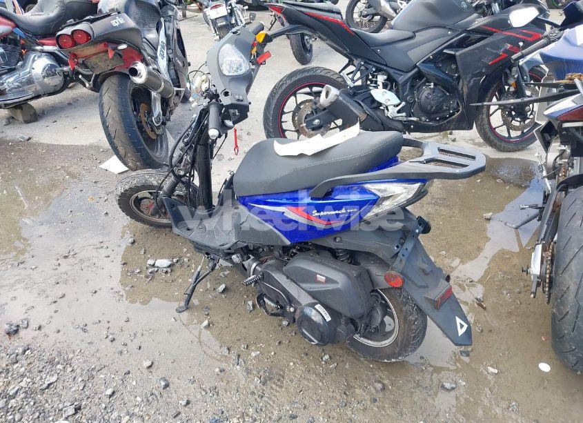 Photo 3 of 2024 Supermach Mt150 SCOOTER (VIN LFETCKNK3R1701061)