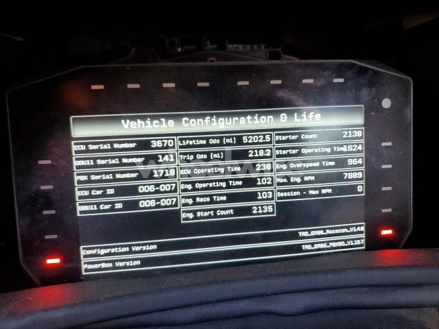 Photo 10 of 2022 TOYOTA GR 86 RACE CAR GR CUP (VIN MERCEDESBENZCLA25)